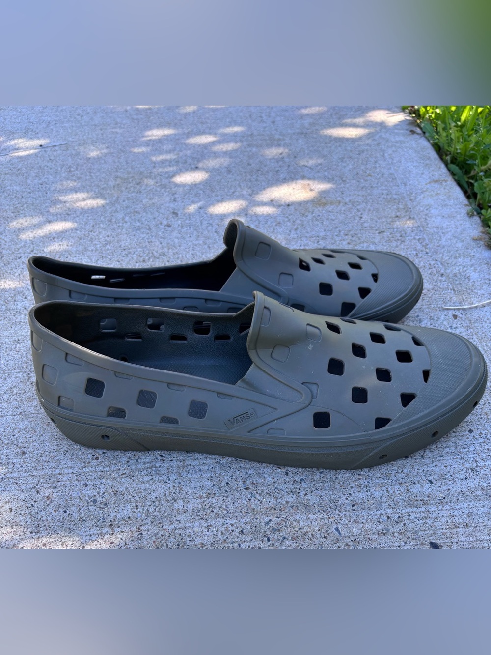 Vans Trek Slip-On Gray Sneakers US 12